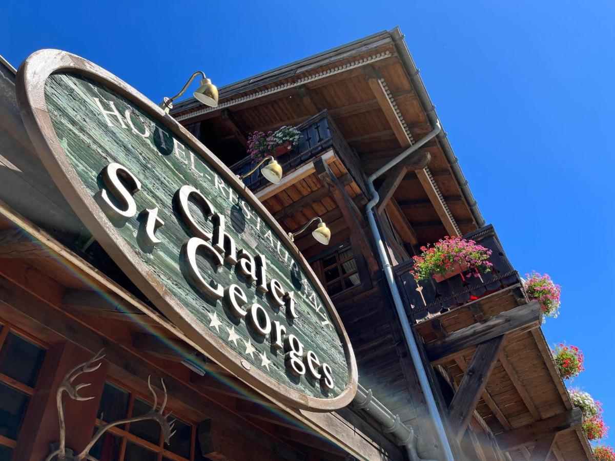 Hôtel Chalet Saint-Georges Megève Exterior foto